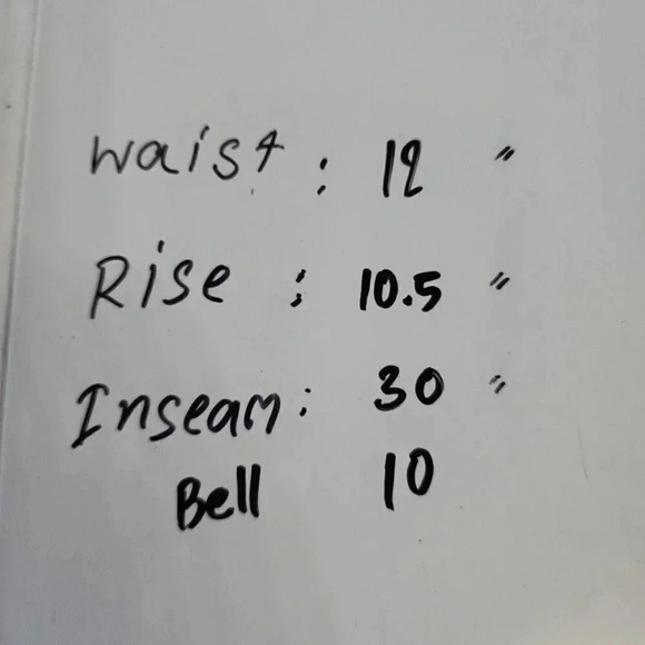 Urban Outfitters High Rise Pattern Flare Leg Sweater Pants Women's S/P - Picture 6 of 8